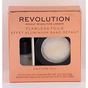 Makeup Revolution Flawless Foils Eyeshadow Palette, Unicorn Foil